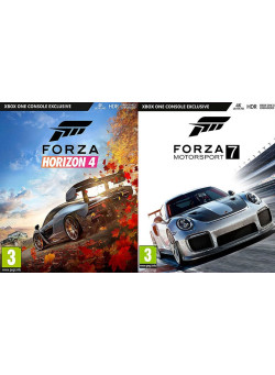 Forza Horizon 4 + Forza Motorsport 7 (код загрузки) (Xbox One)